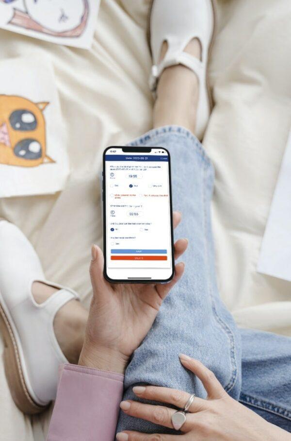 Alarma para enuresis Pjama para conectar con teléfono inteligente - Imagen 2